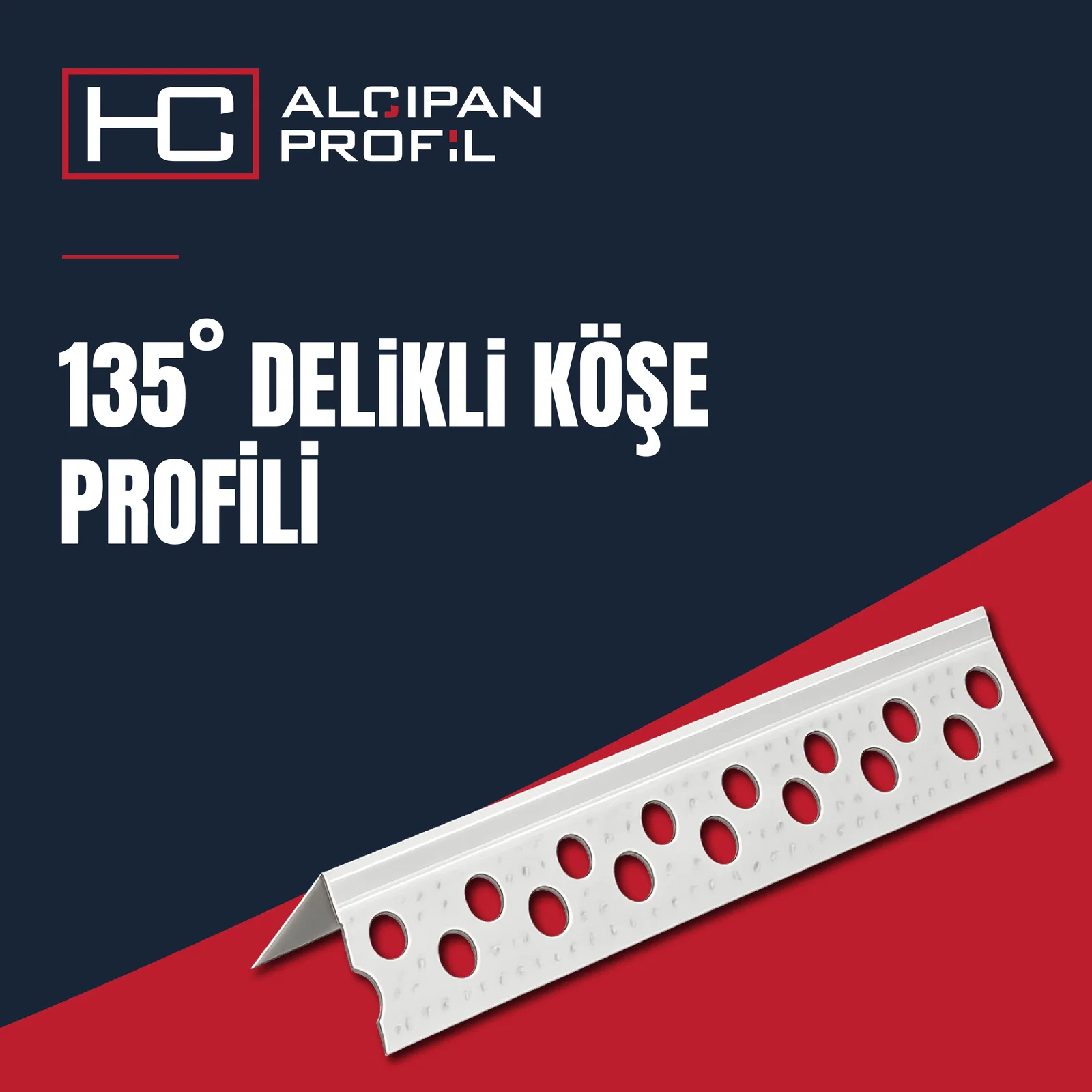 135° Punched Corner Profile - 1