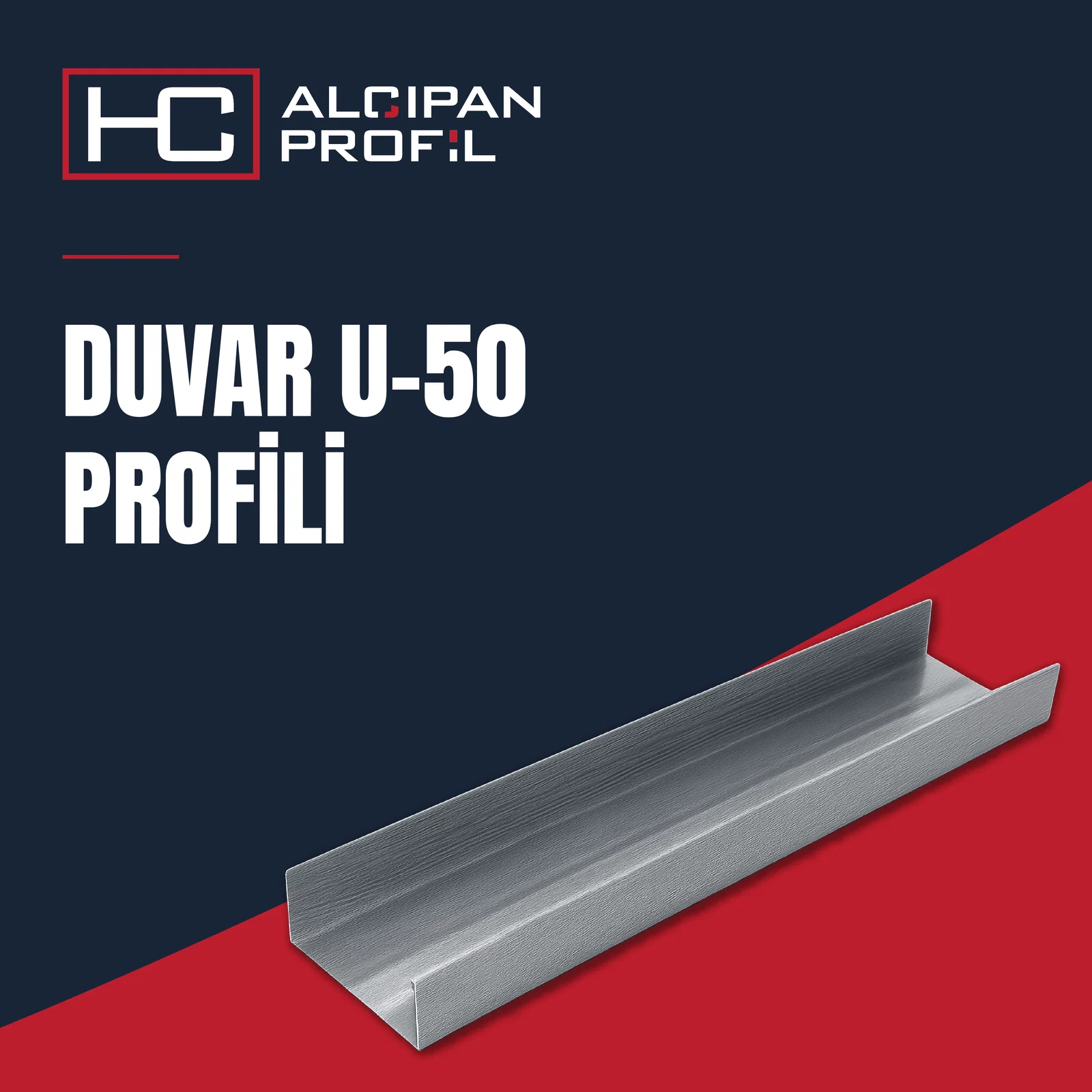 Wall U-50 Profile