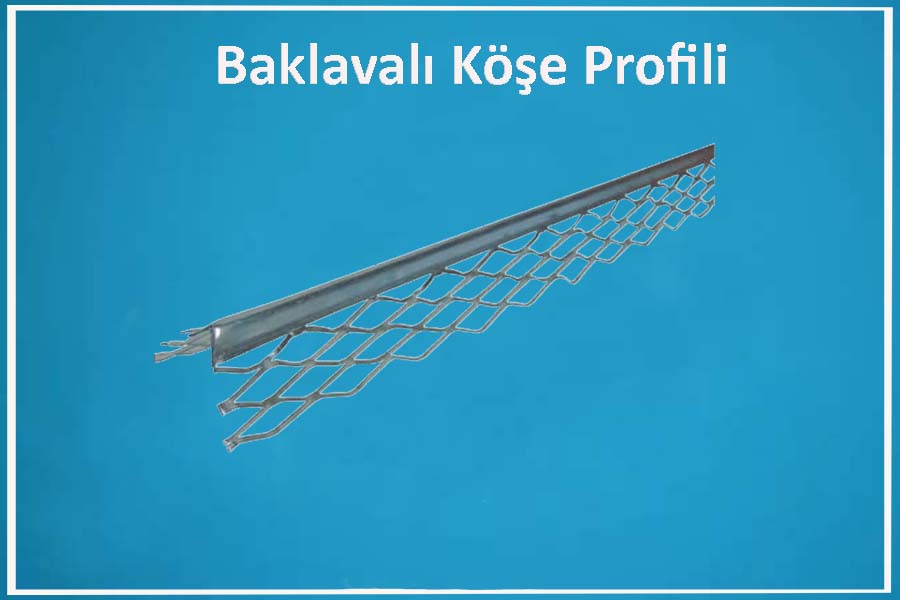 Baklavalı Köşe Profili