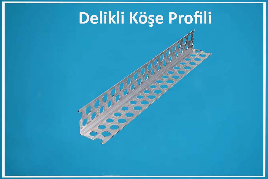 Delikli Köşe Profili