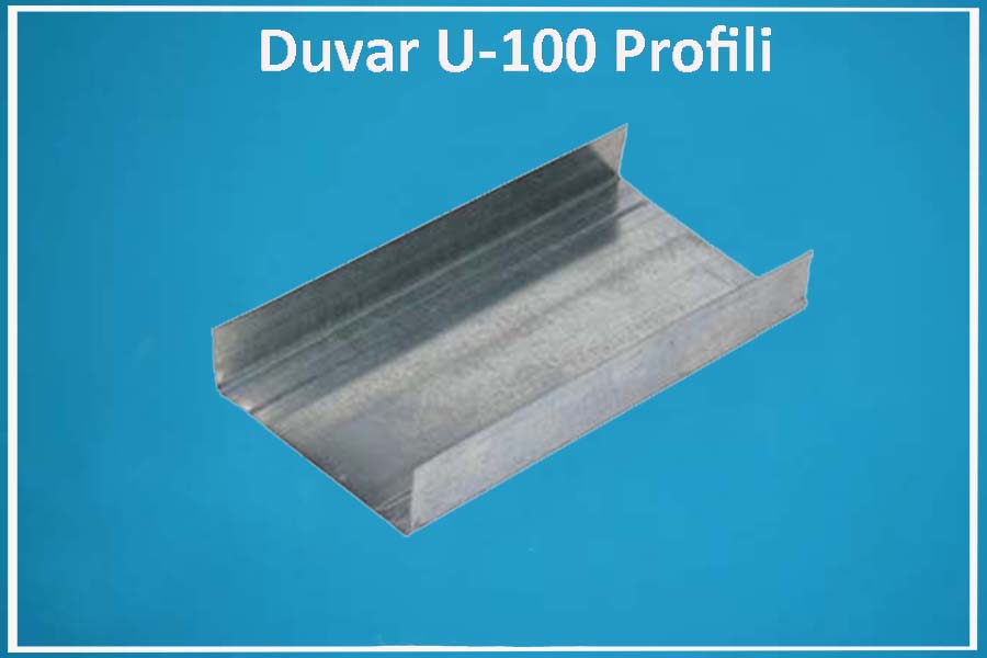 Duvar U-100 Profili